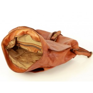 K42 Fait-main sac à dos cuir  femmes urbain. Cuir italien vintage | Noir Marron Vert Beige